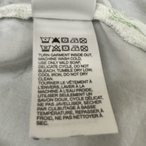 Lucky Brand Palm Tree Women’s Camp Button-Up Shirt Size Medium - Picture 6 of 8